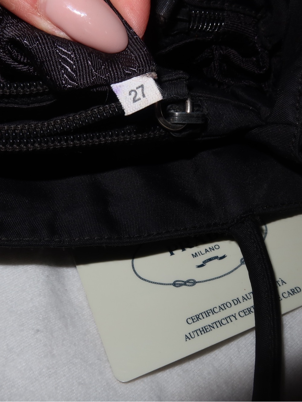 Prada Black Nylon Tote Bag - Picture 6 of 6